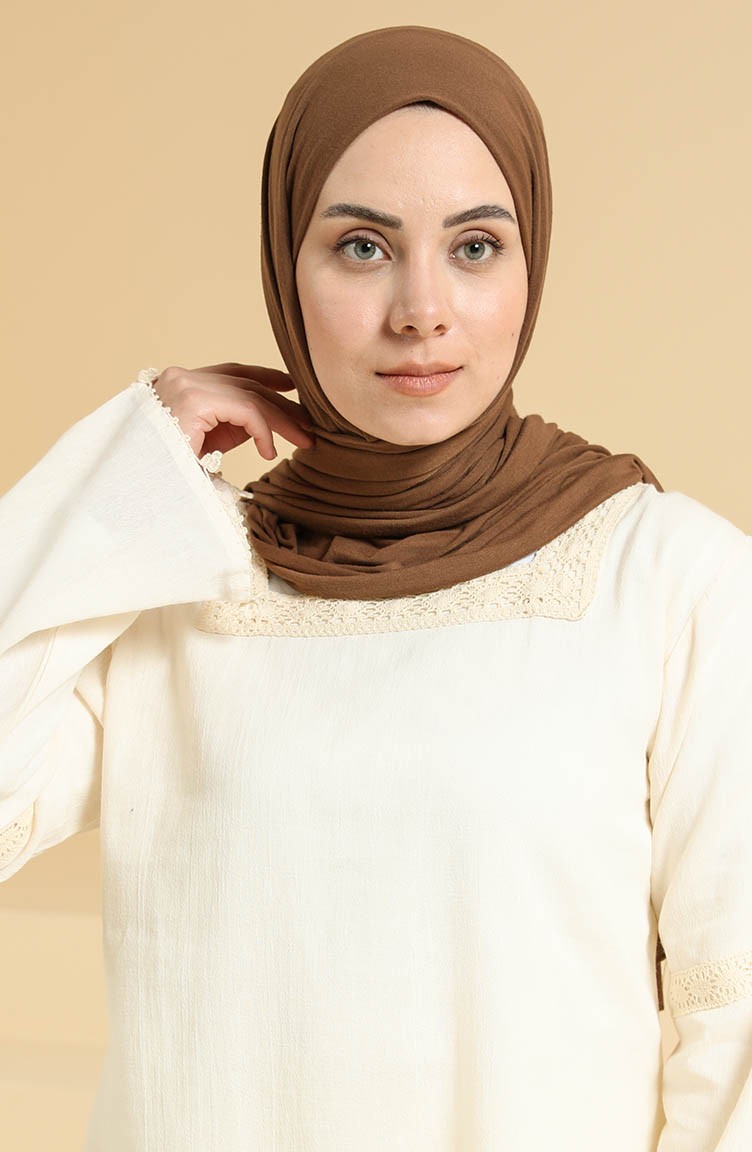 Muslim Blouse - Cream