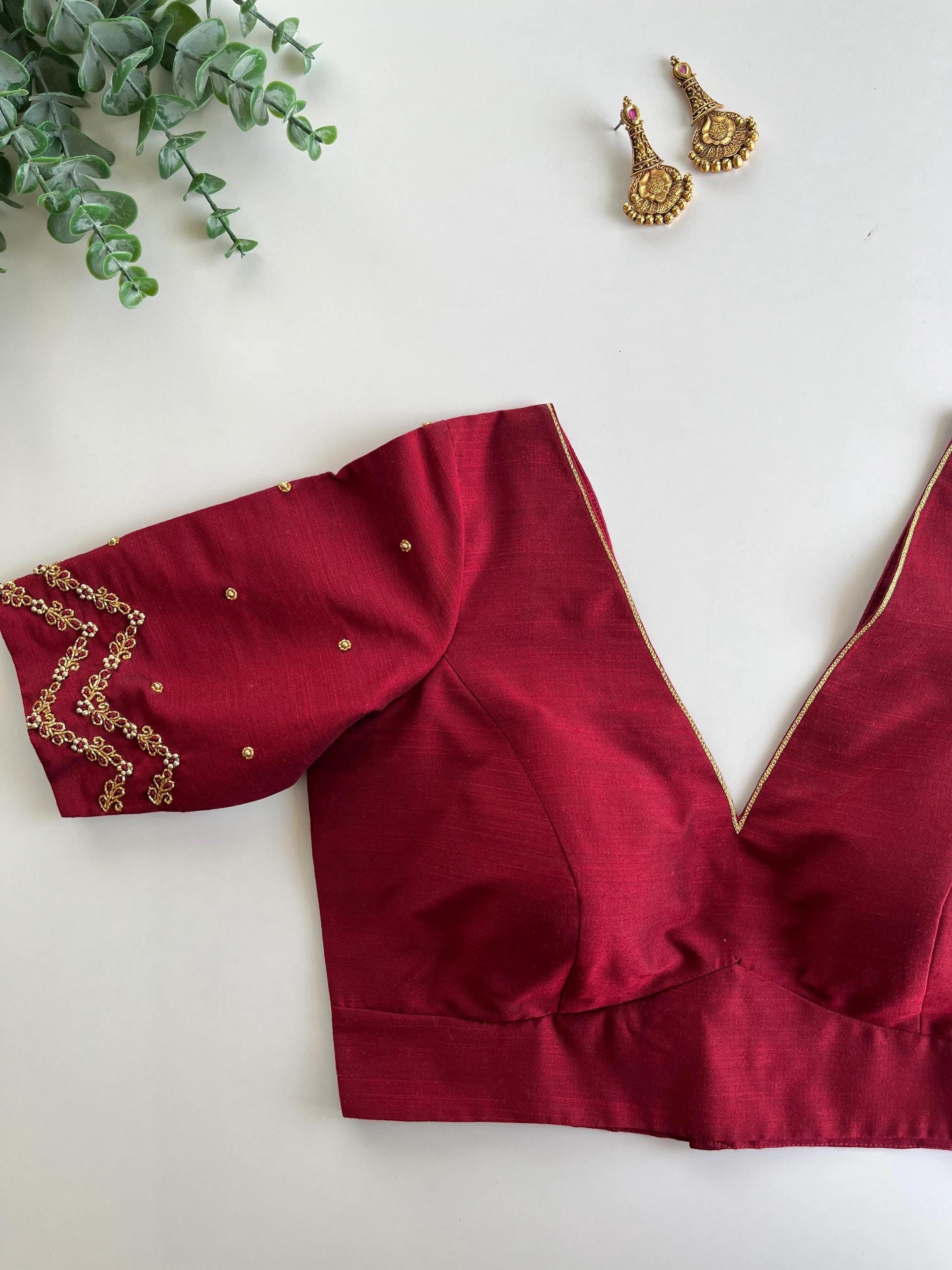 Muslim Blouse - Maroon