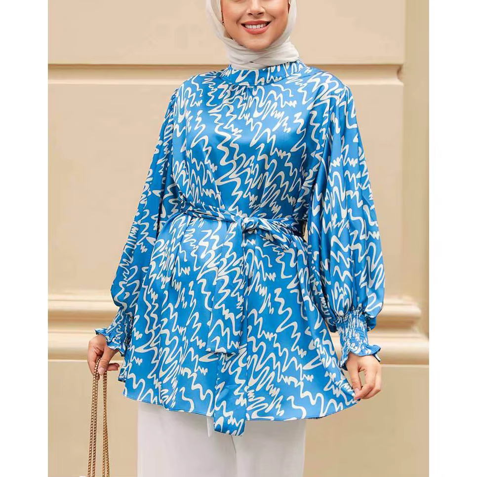 Muslim Blouse - Navy