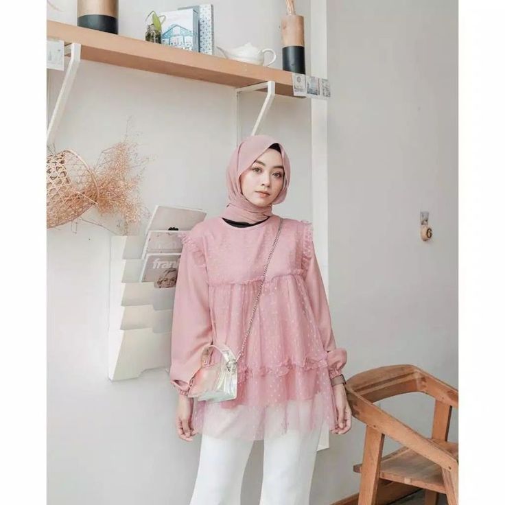 Muslim Blouse - Pink