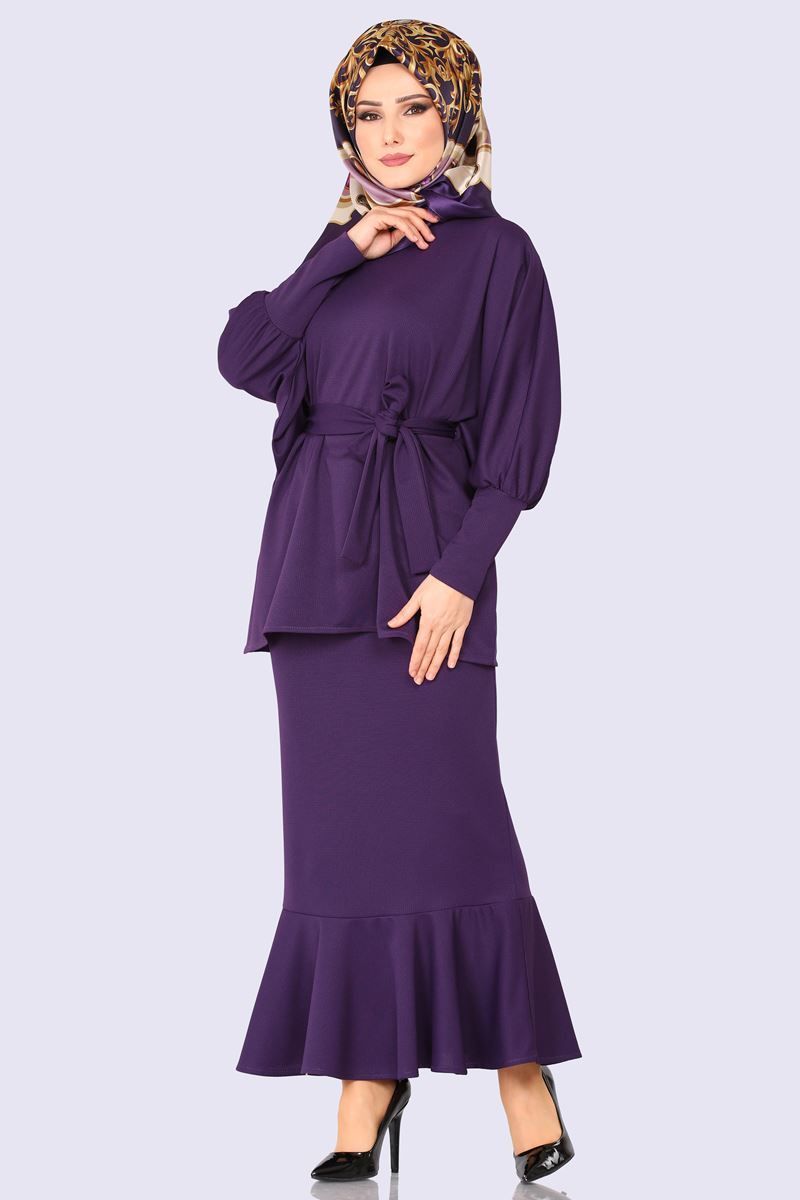 Muslim Blouse - Purple