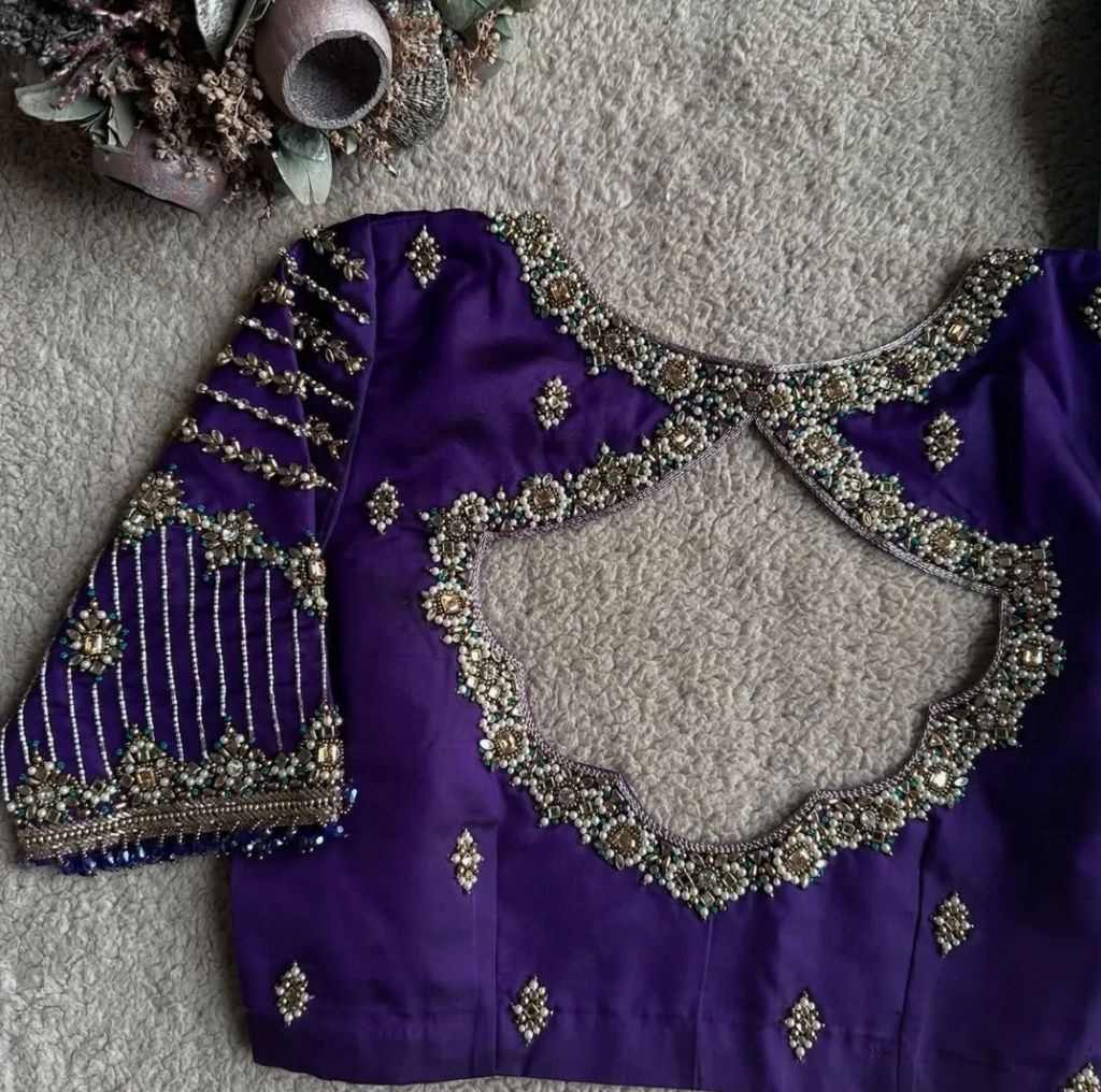 Muslim Blouse - Purple