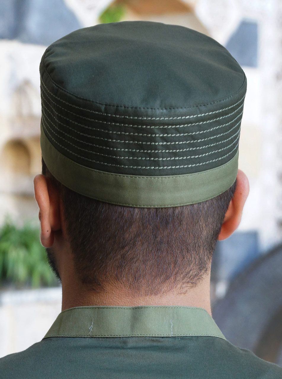 Muslim Cap - Green