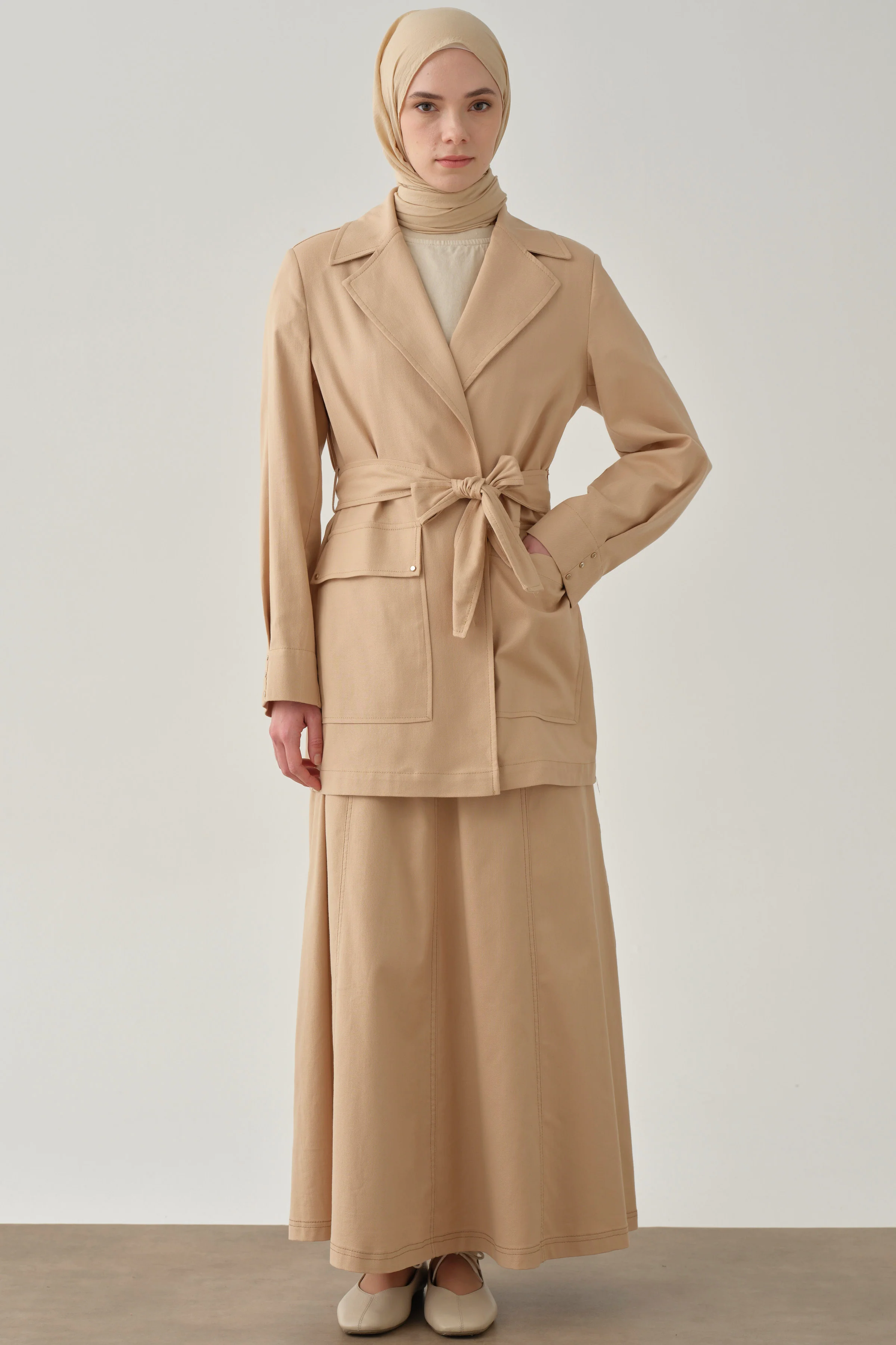 Muslim Jacket - Beige
