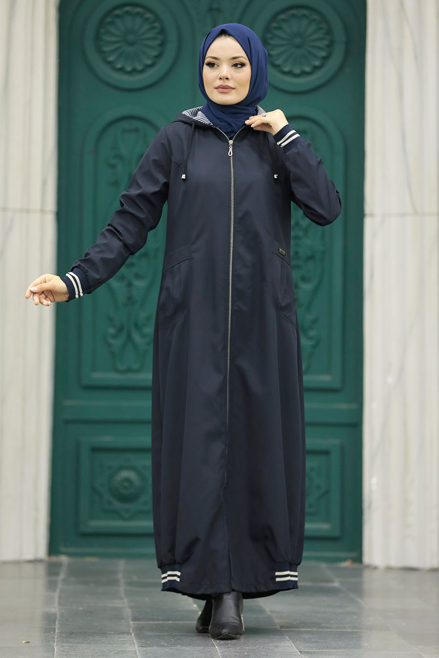 Muslim Jacket - Navy