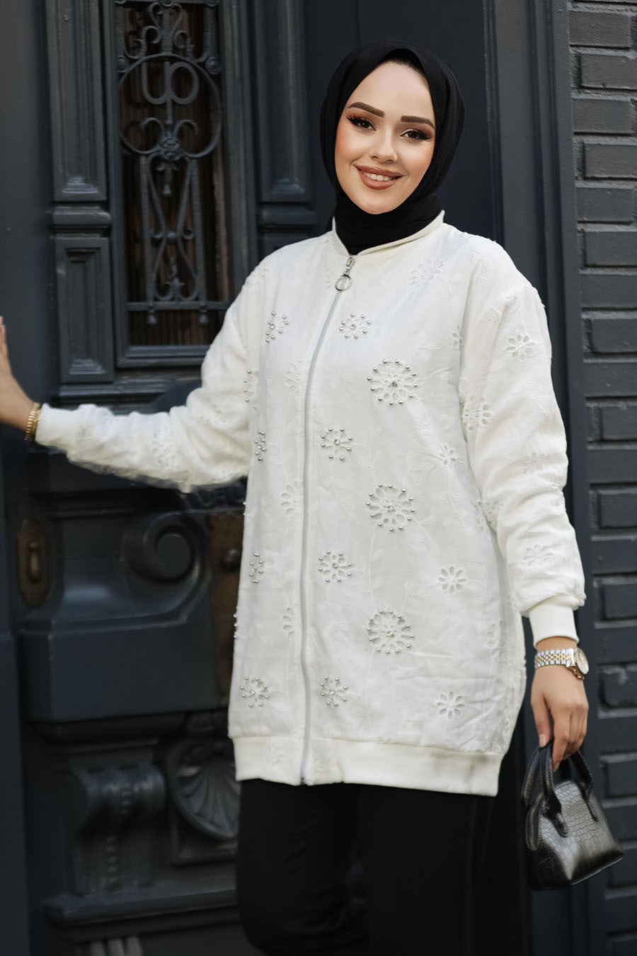 Muslim Jacket - White