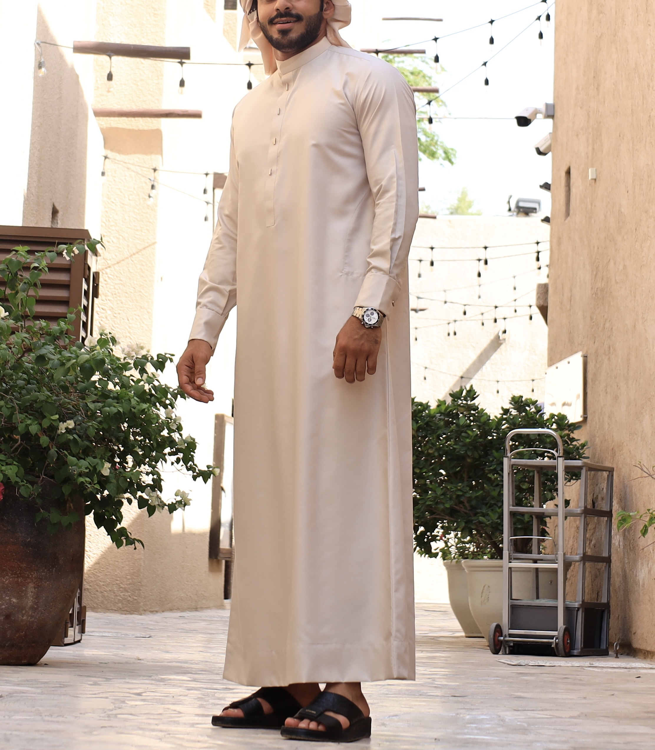 Muslim Men's Clothing - Beige