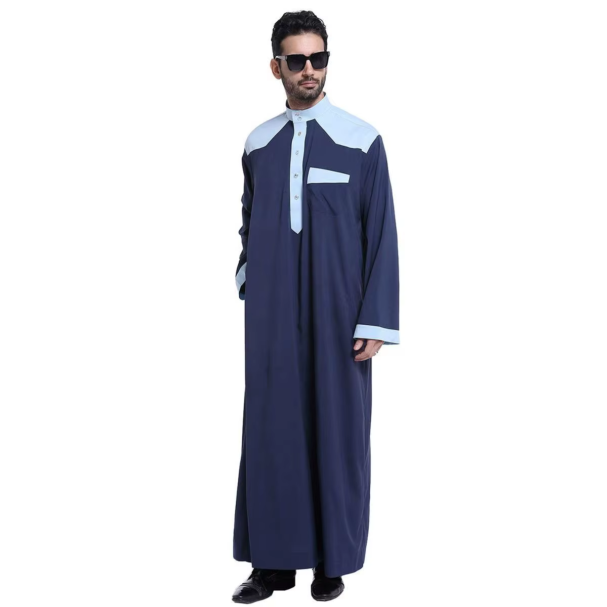 Muslim Men's Clothing - Navy
