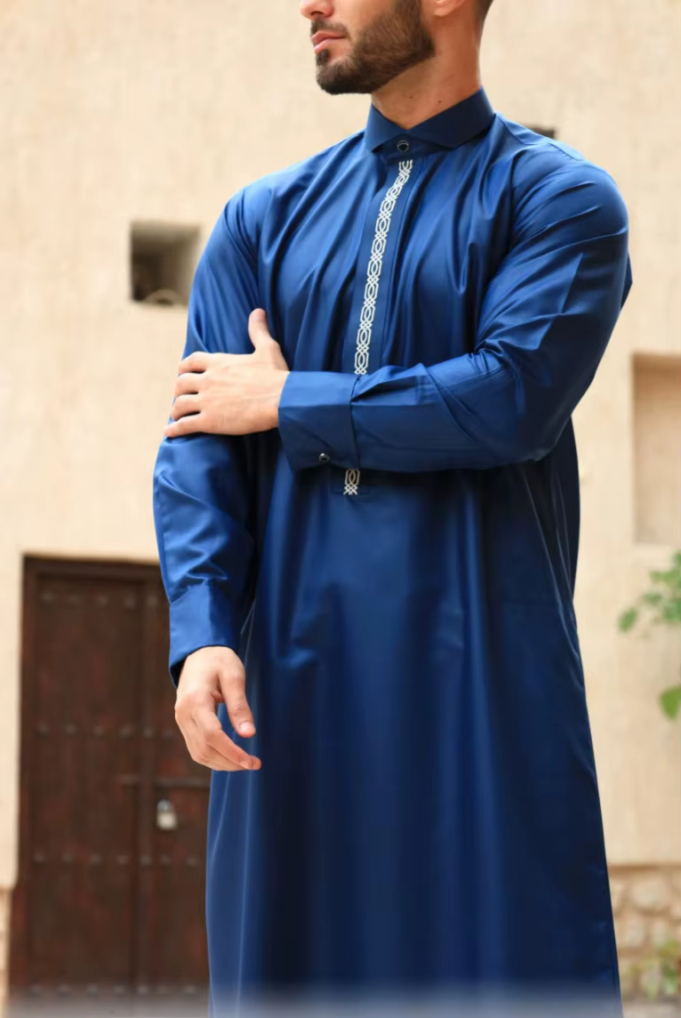 Muslim Men's Clothing - Navy