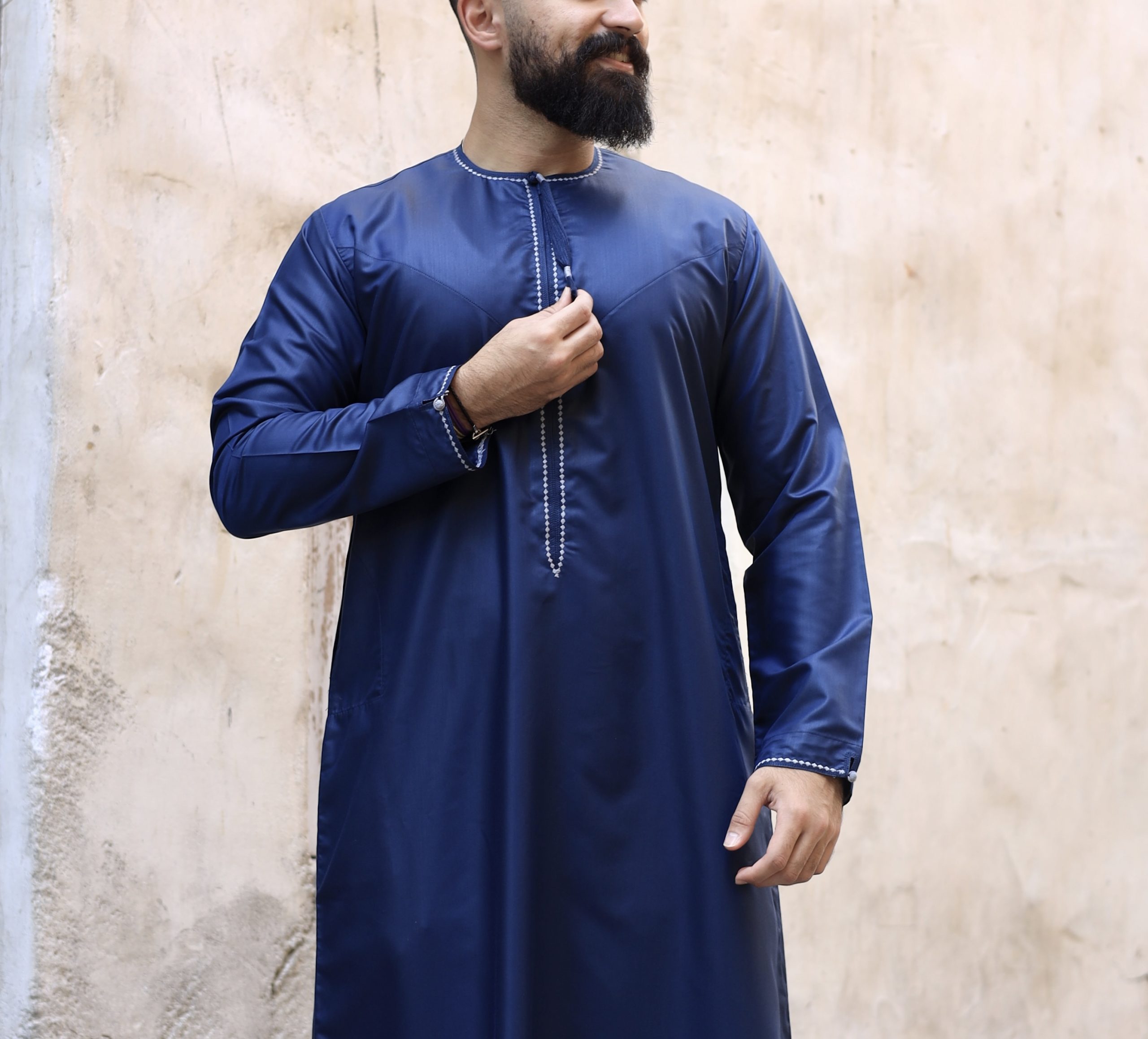 Muslim Men's Clothing - Navy