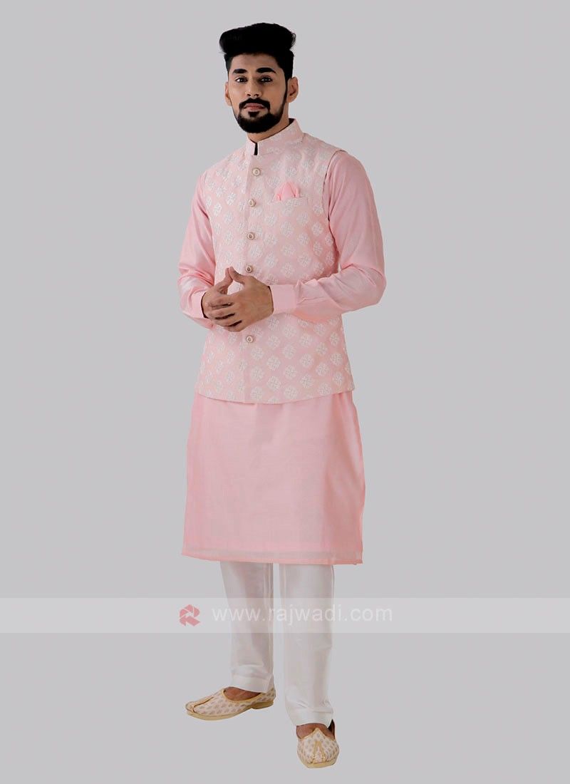 Muslim Men's Clothing - Pink