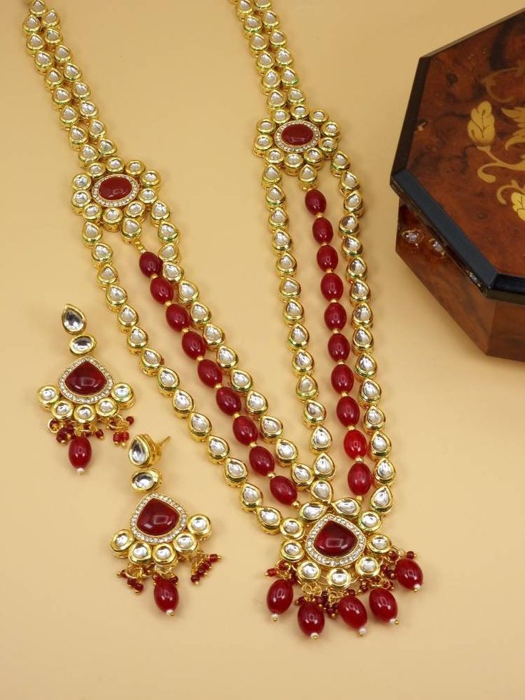 Muslim Necklace - Maroon