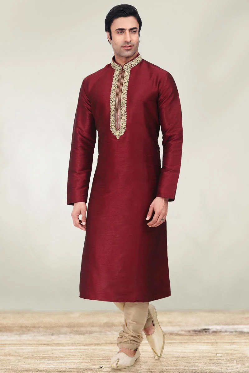 Muslim Pajama - Maroon