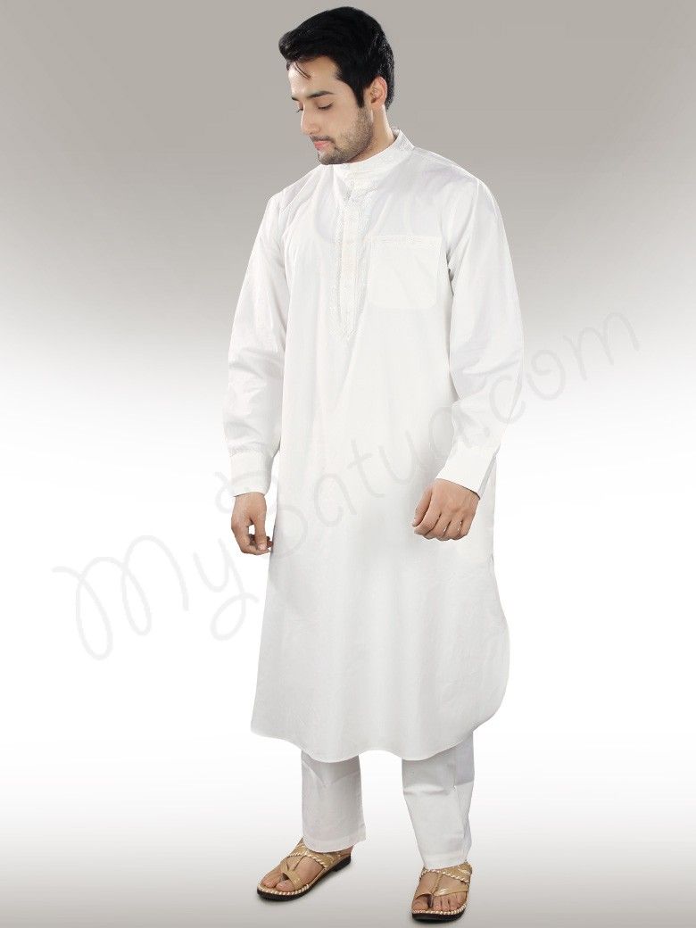 Muslim Pajama - White