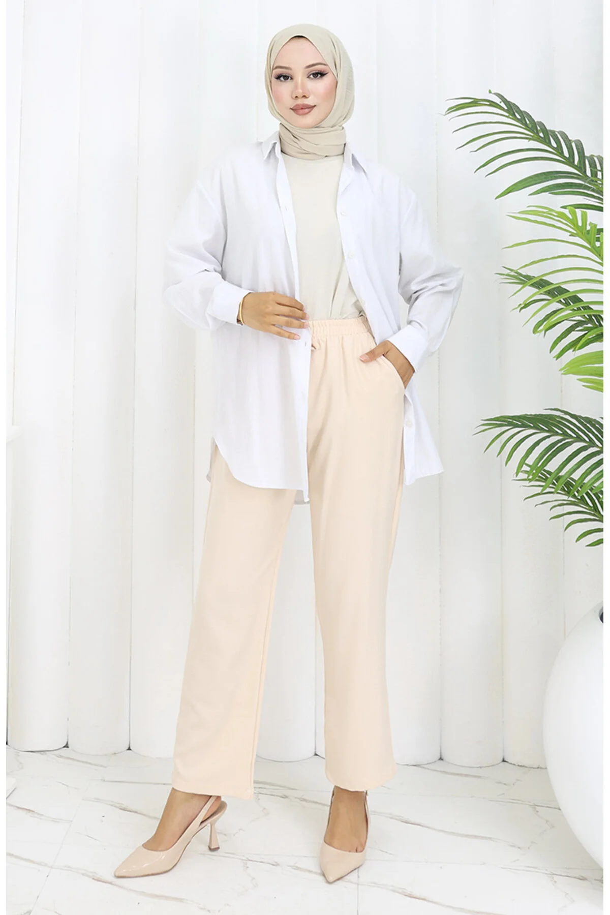 Muslim Pants - Cream