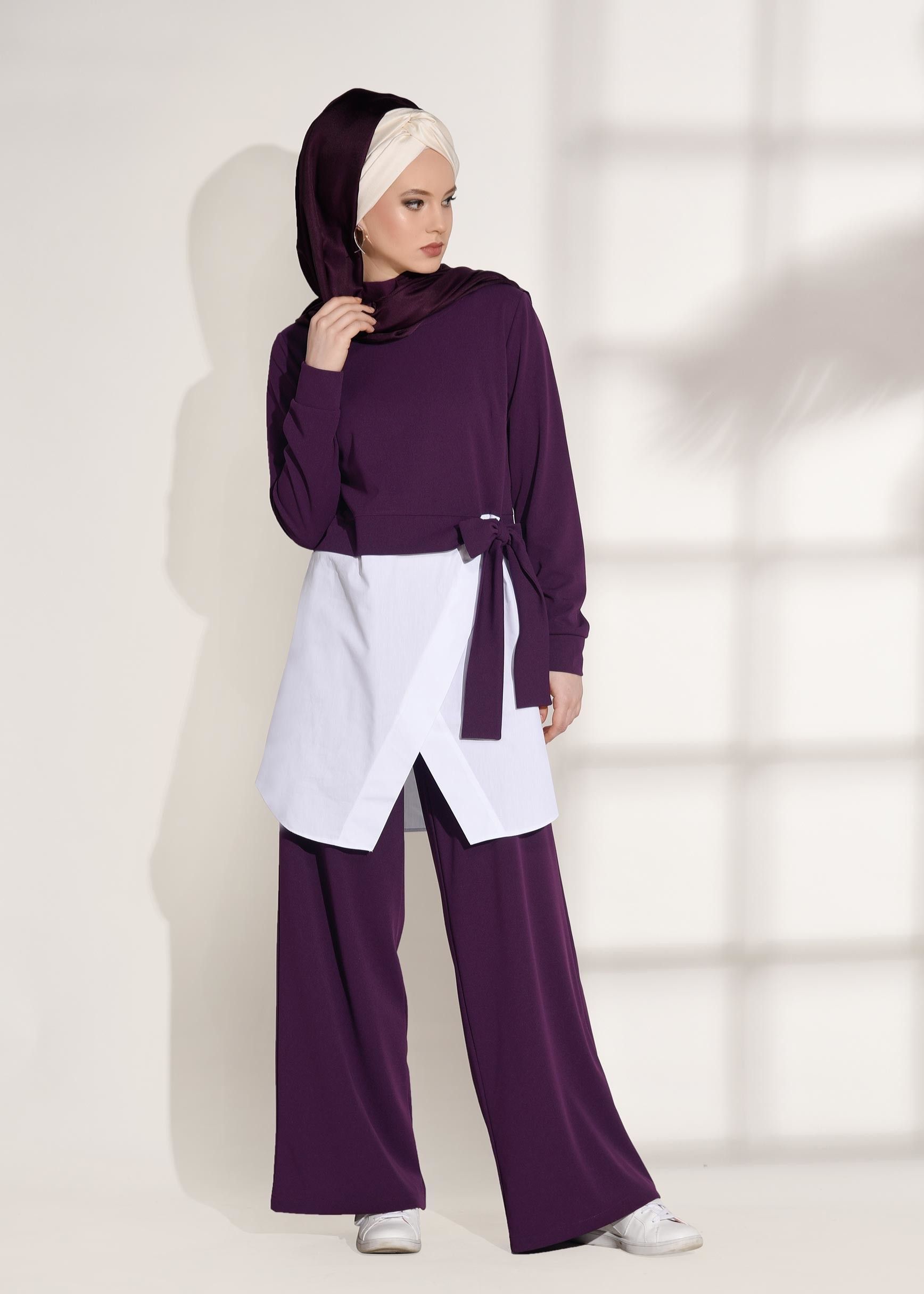 Muslim Pants - Purple