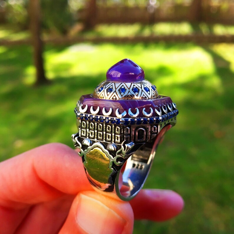Muslim Ring - Purple