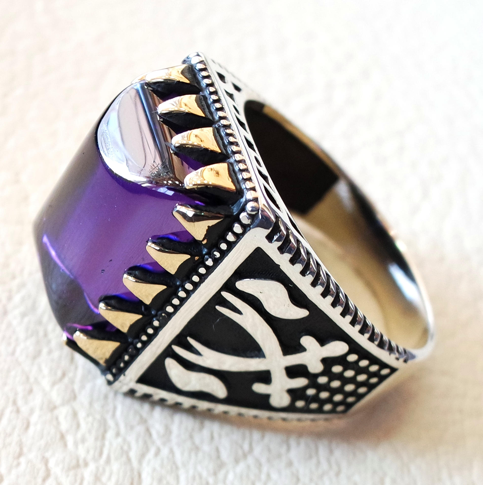 Muslim Ring - Purple