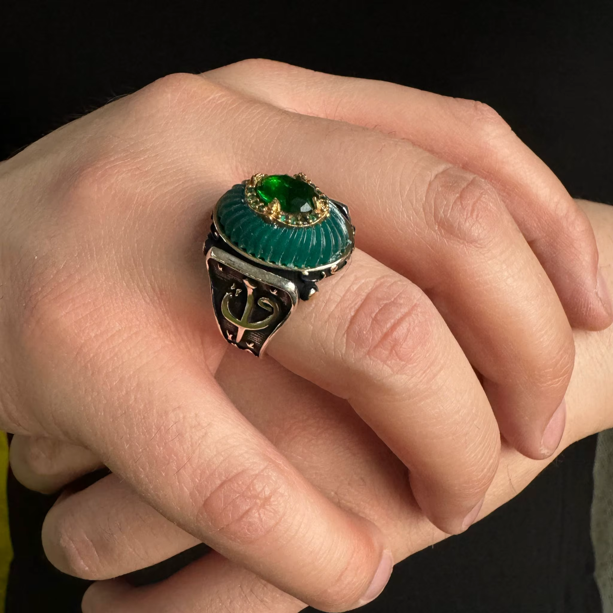 Muslim Ring - Teal