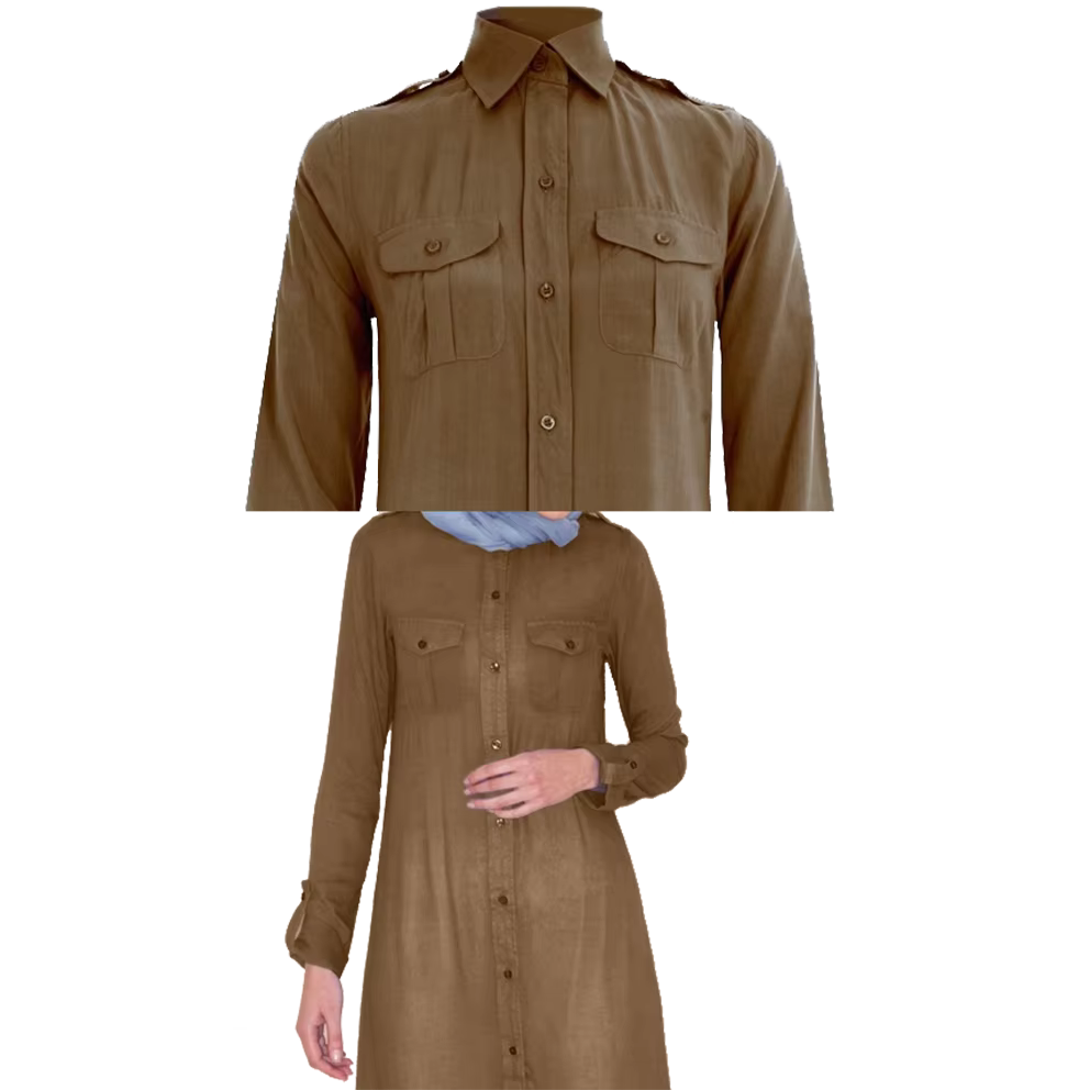 Muslim Shirt - Brown