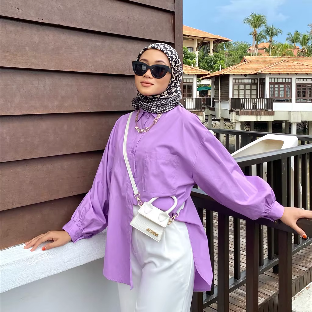 Muslim Shirt - Purple