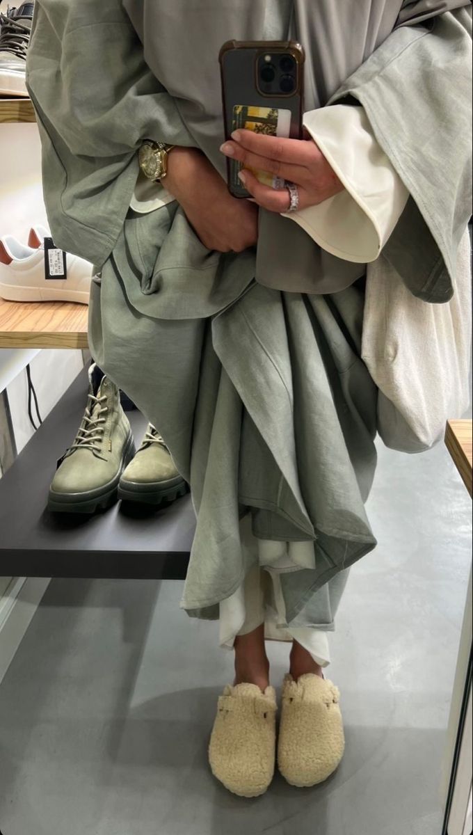 Muslim Shoes - Grey
