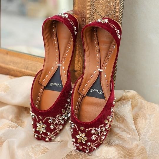 Muslim Shoes - Maroon