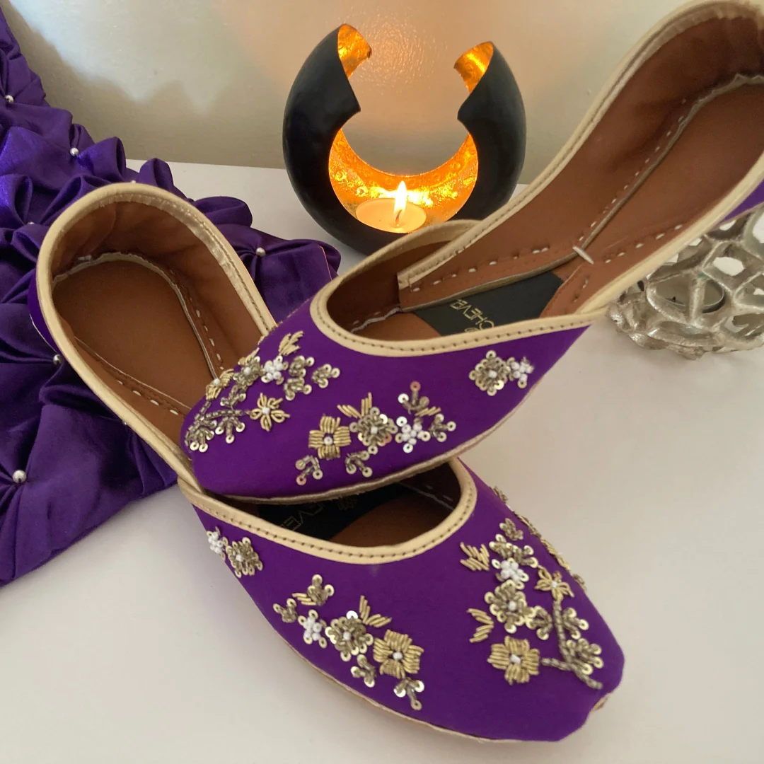 Muslim Shoes - Purple