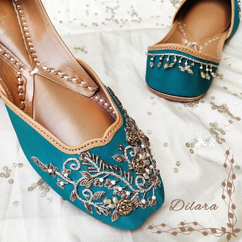 Muslim Shoes - Teal