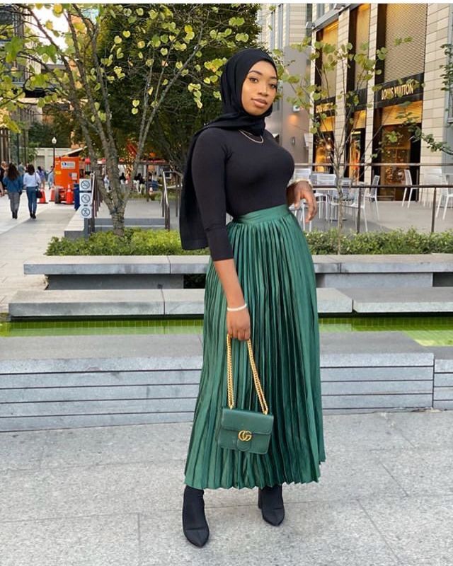 Muslim Skirt - Green