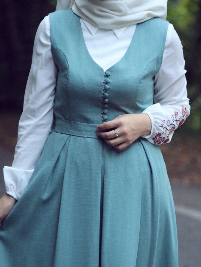 Muslim Skirt - Teal