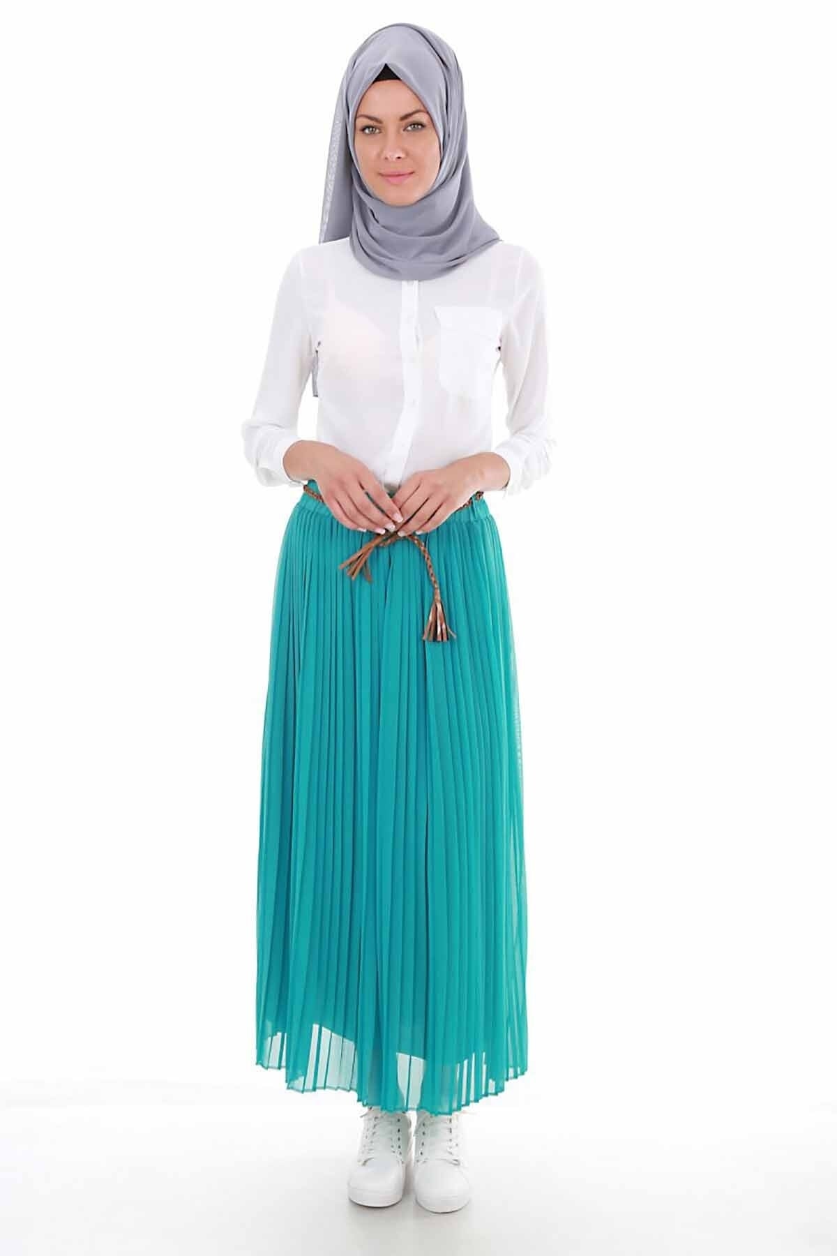Muslim Skirt - Teal