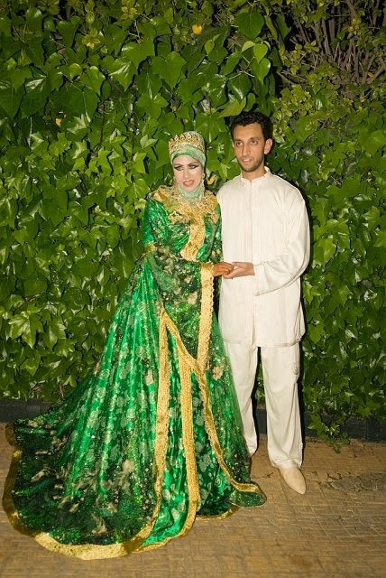 Muslim Wedding Attire - Green