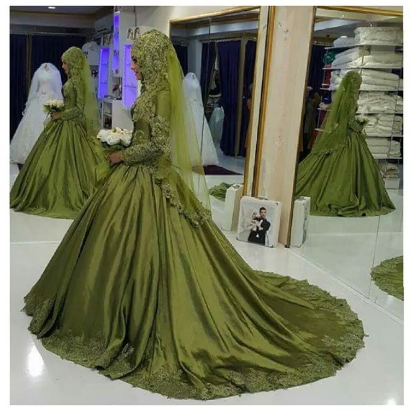 Muslim Wedding Attire - Green