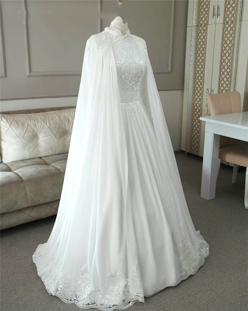 Muslim Wedding Attire - White
