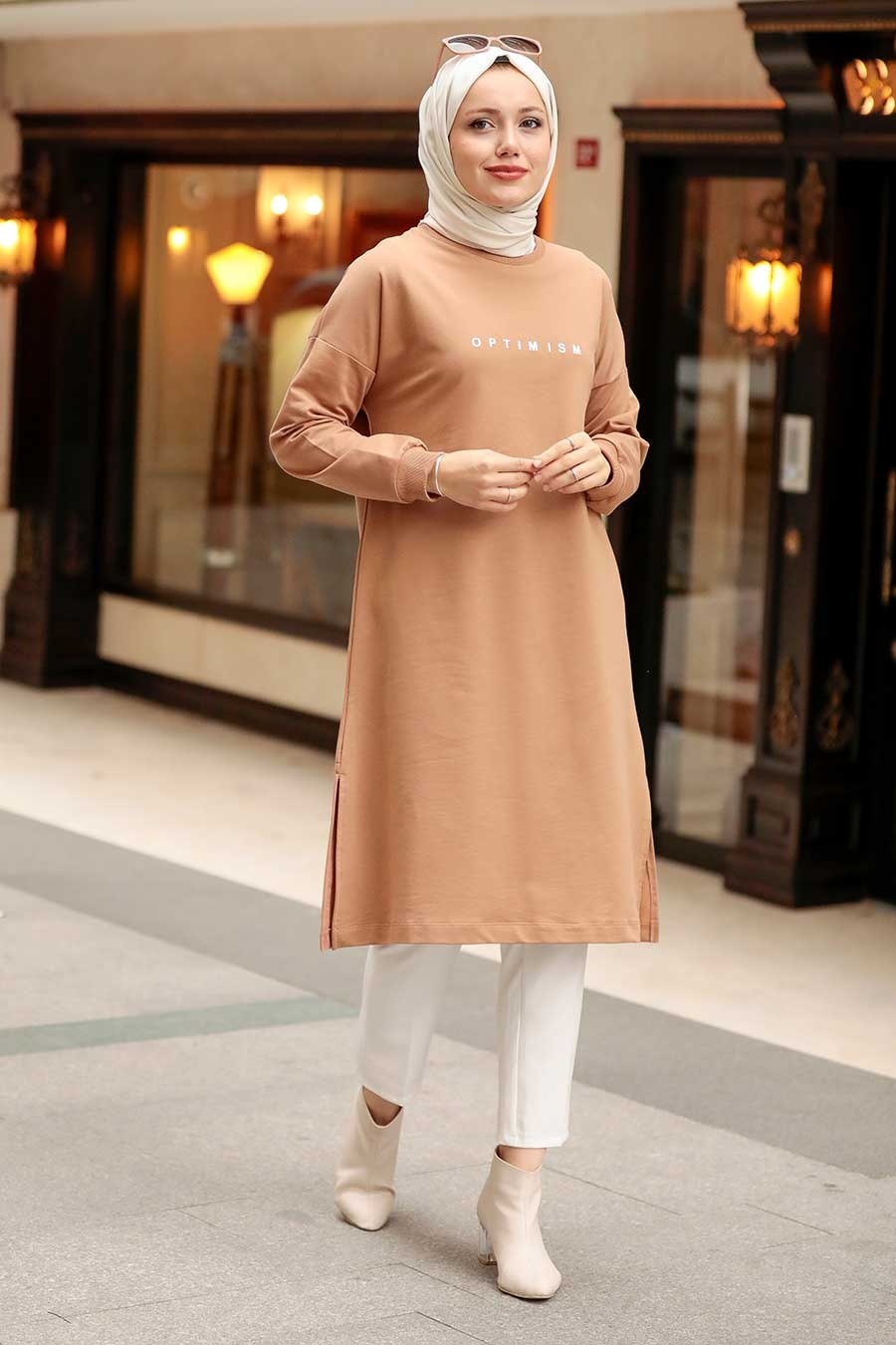 Muslim Women's Clothing - Cream
