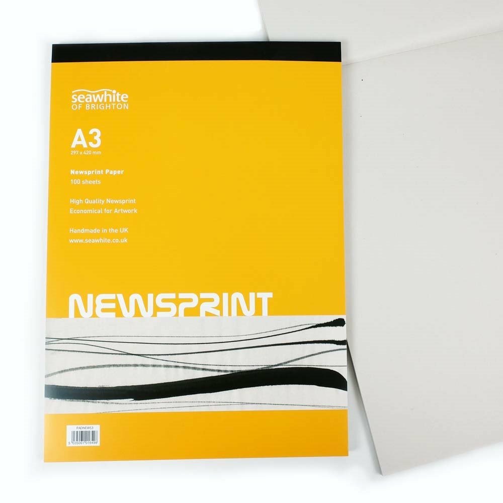 Newsprint Pad - A3 - 100 Sheets