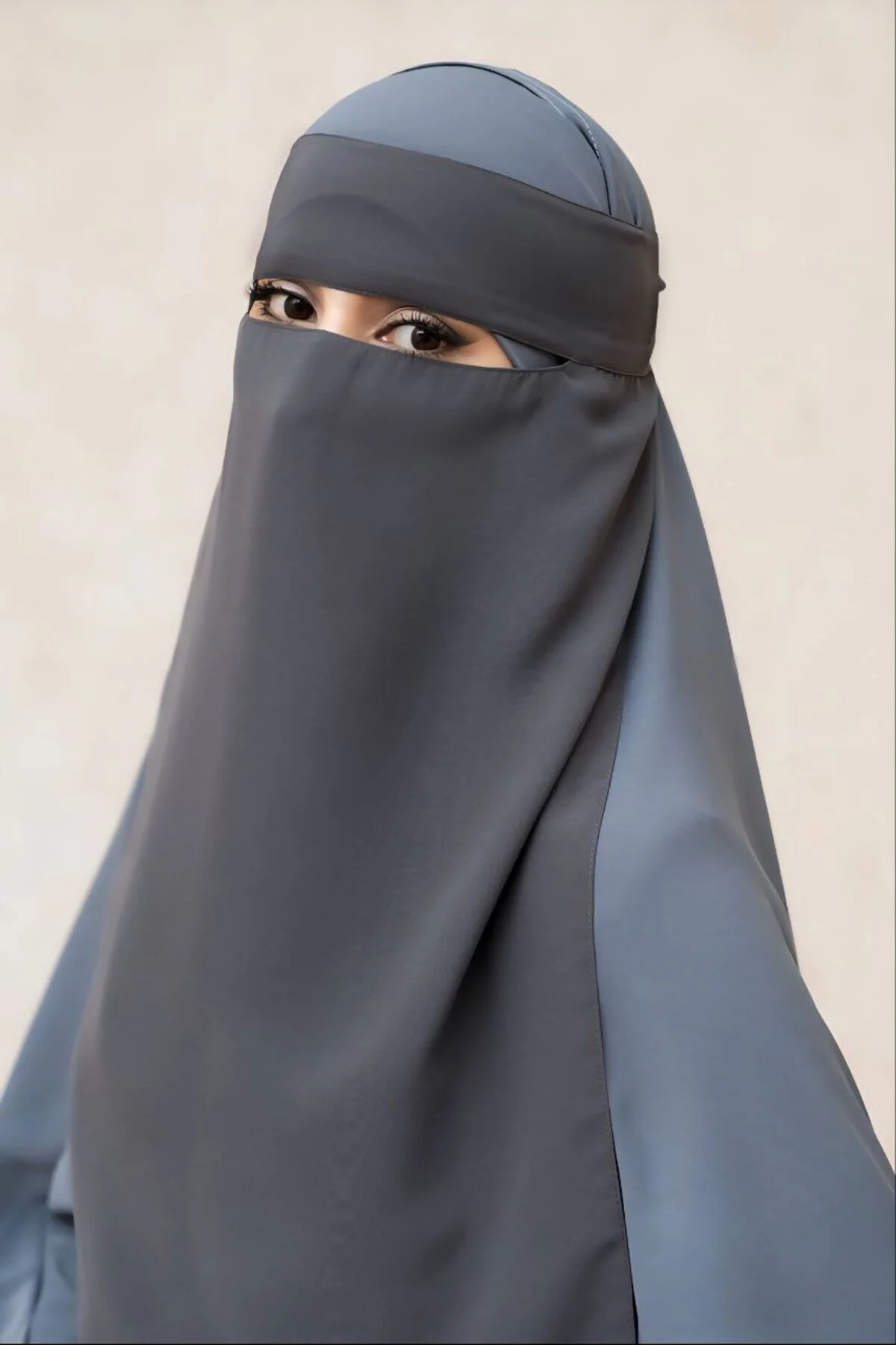 Niqab - Grey