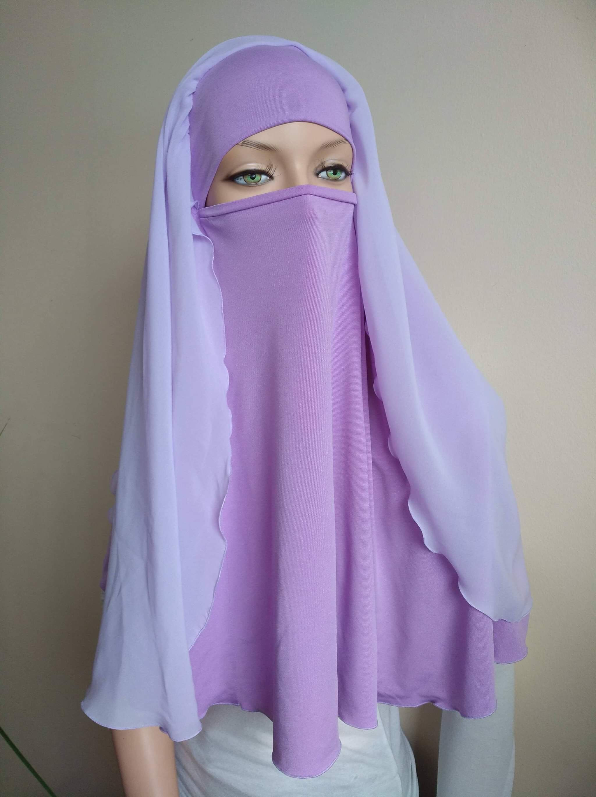 Niqab - Purple