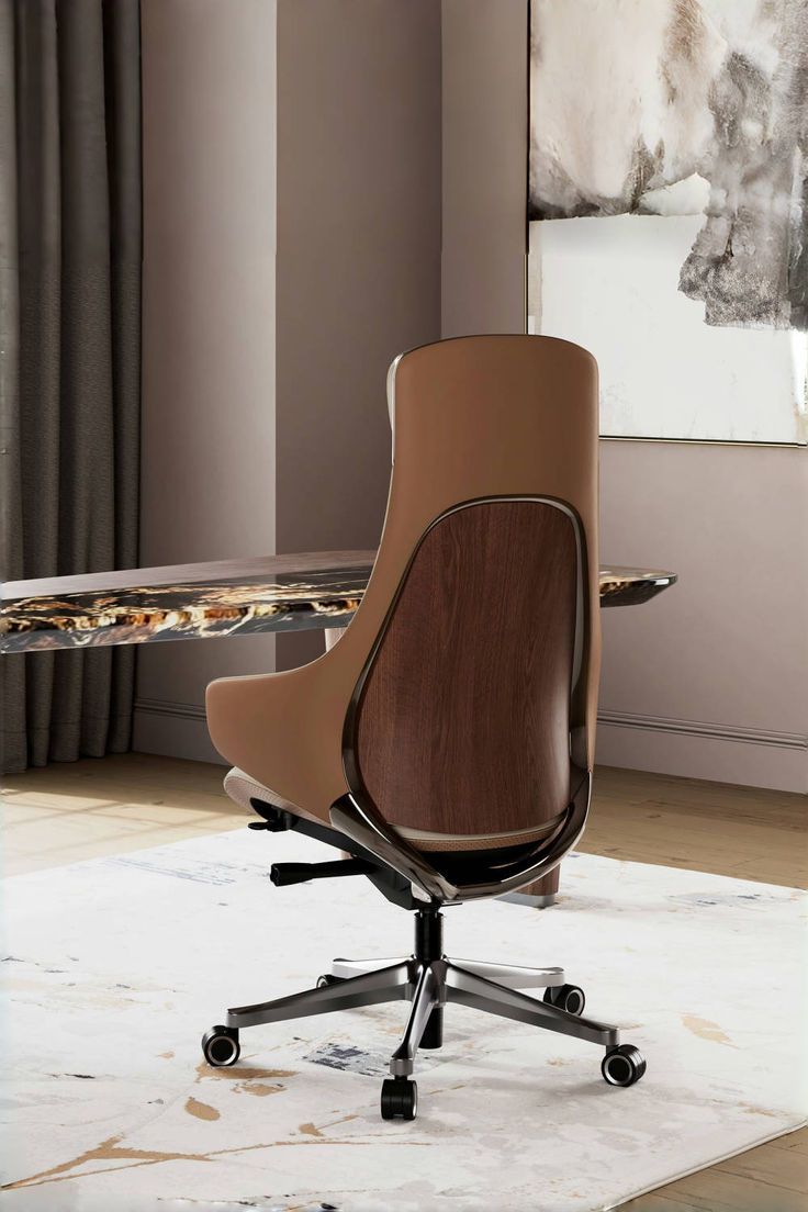 Office Chair - Leather - Executive