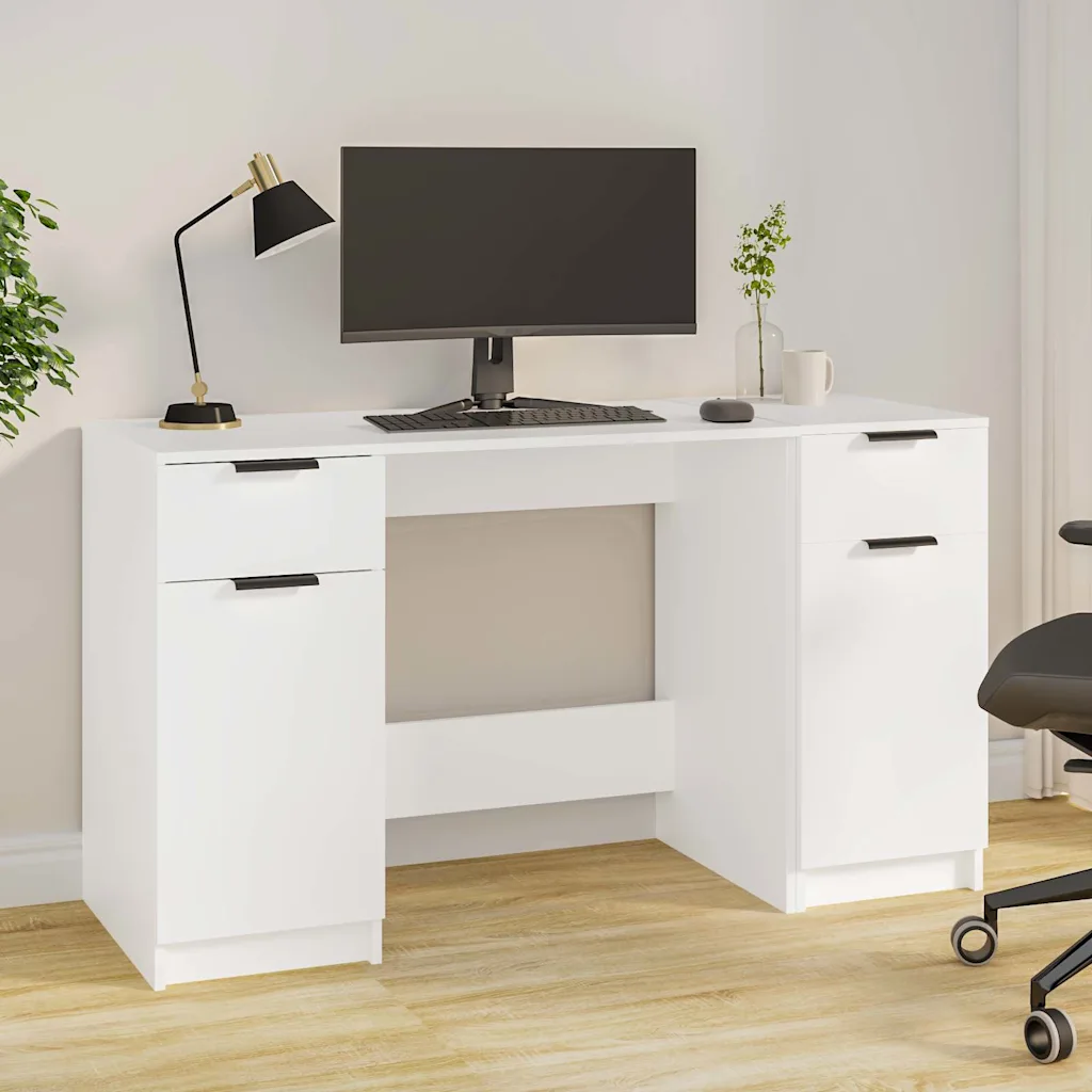 Office Desk - 100x50cm - White