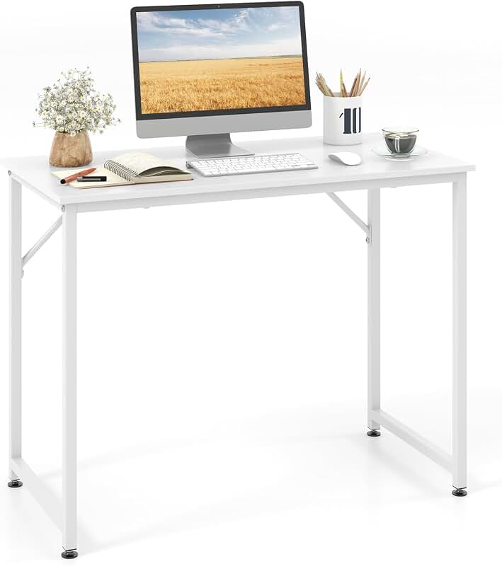 Office Desk - 100x50cm - Wood Grain