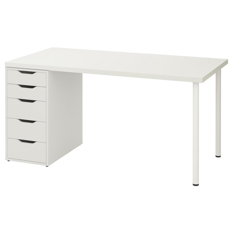 Office Desk - 120x60cm - White