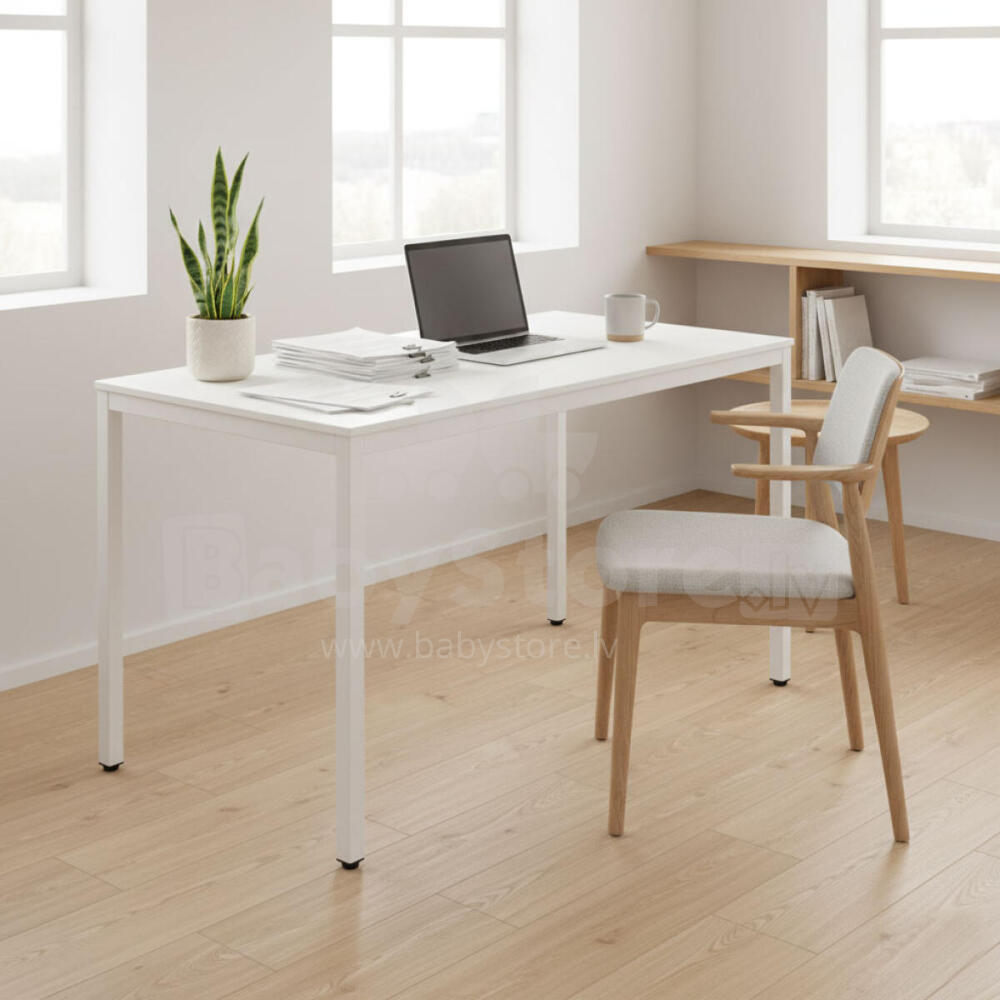 Office Desk - 120x60cm - White