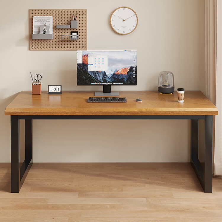 Office Desk - 140x70cm - Wood Grain