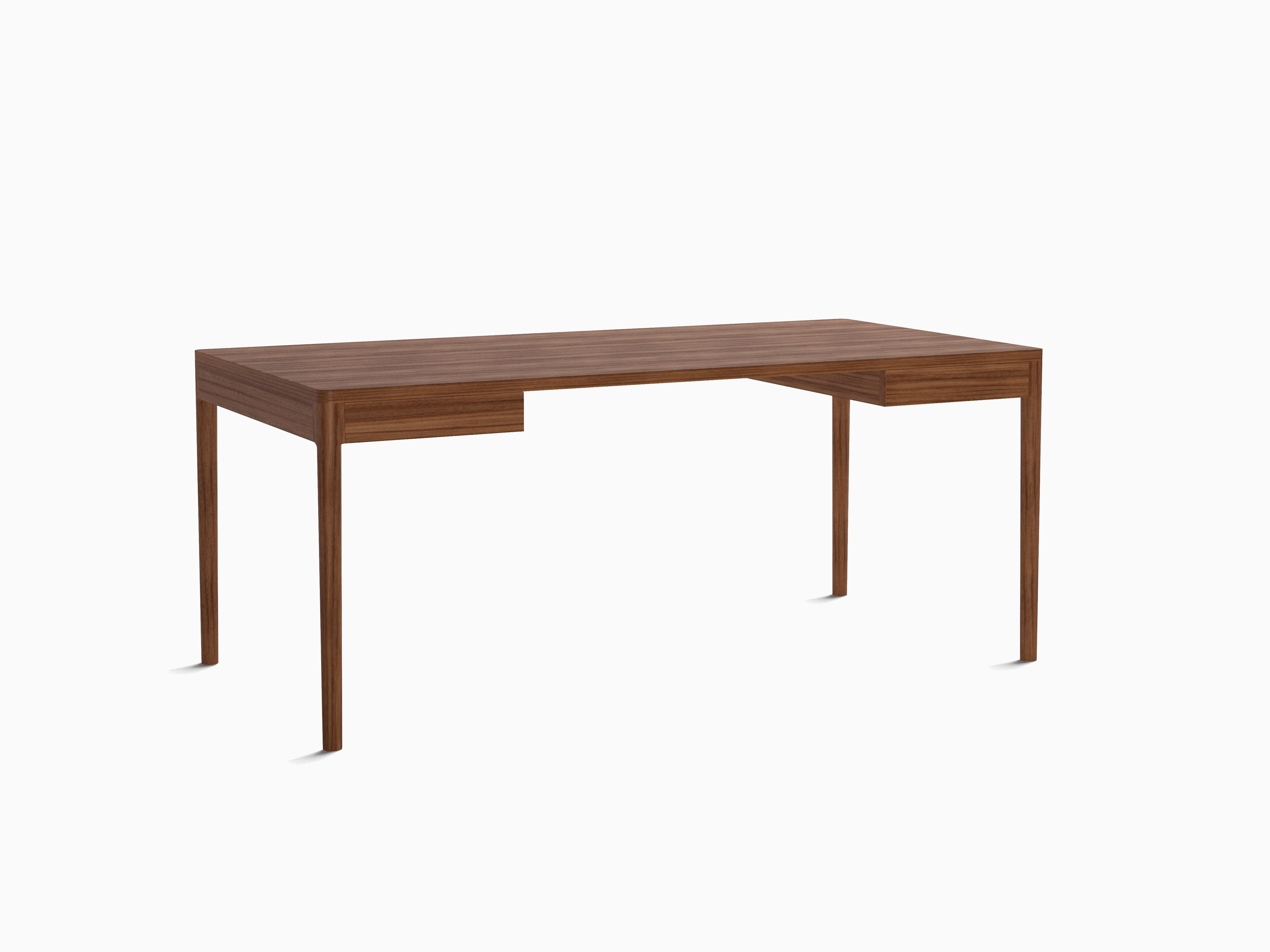 Office Desk - 200x100cm - Wood Grain