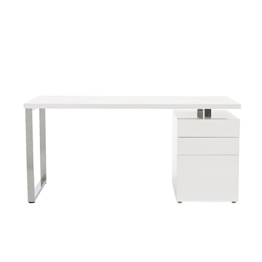 Office Desk - 60x30cm - White