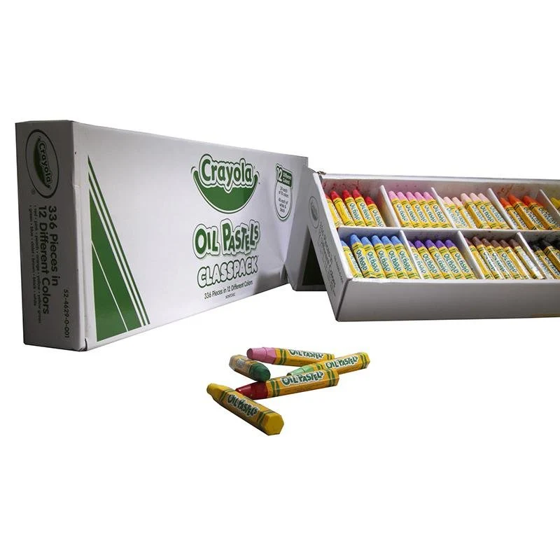 Oil Pastels - 12 Colors - Crayola