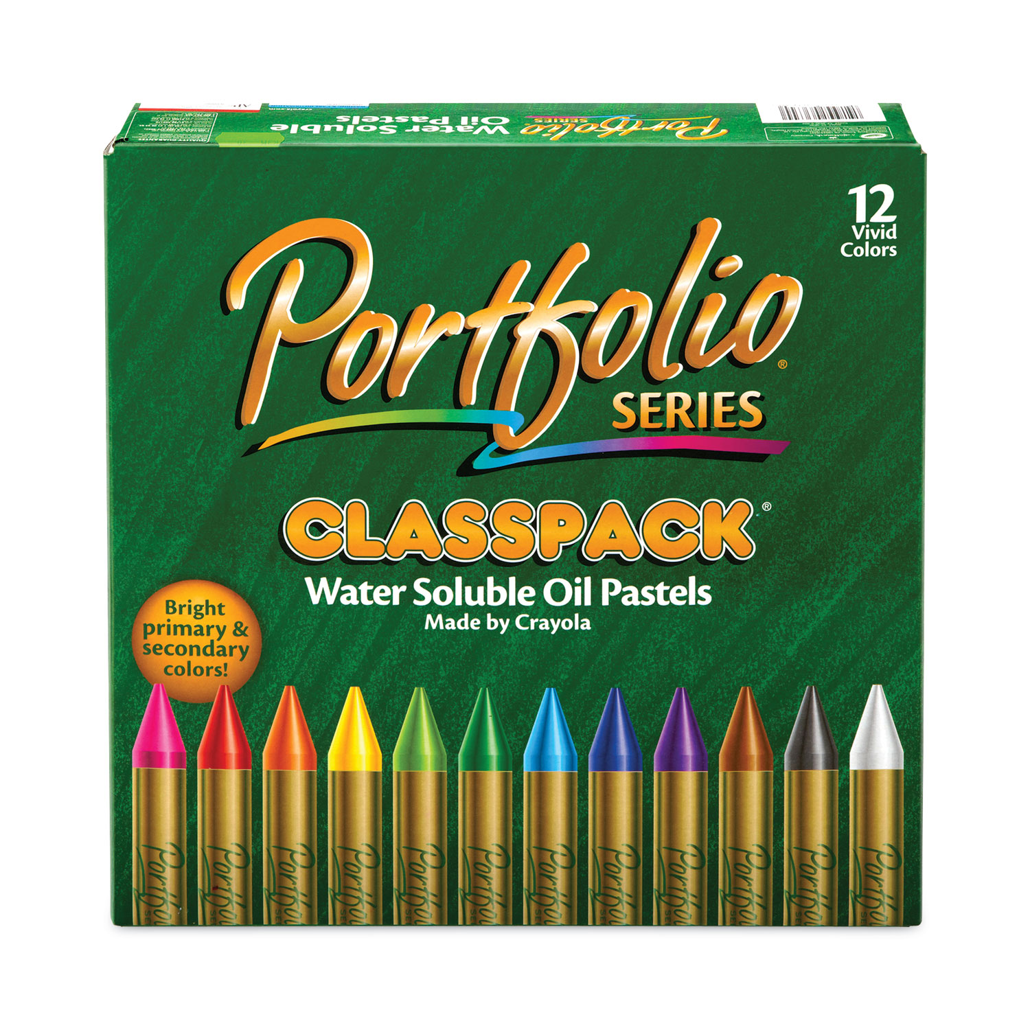 Oil Pastels - 12 Colors - Crayola