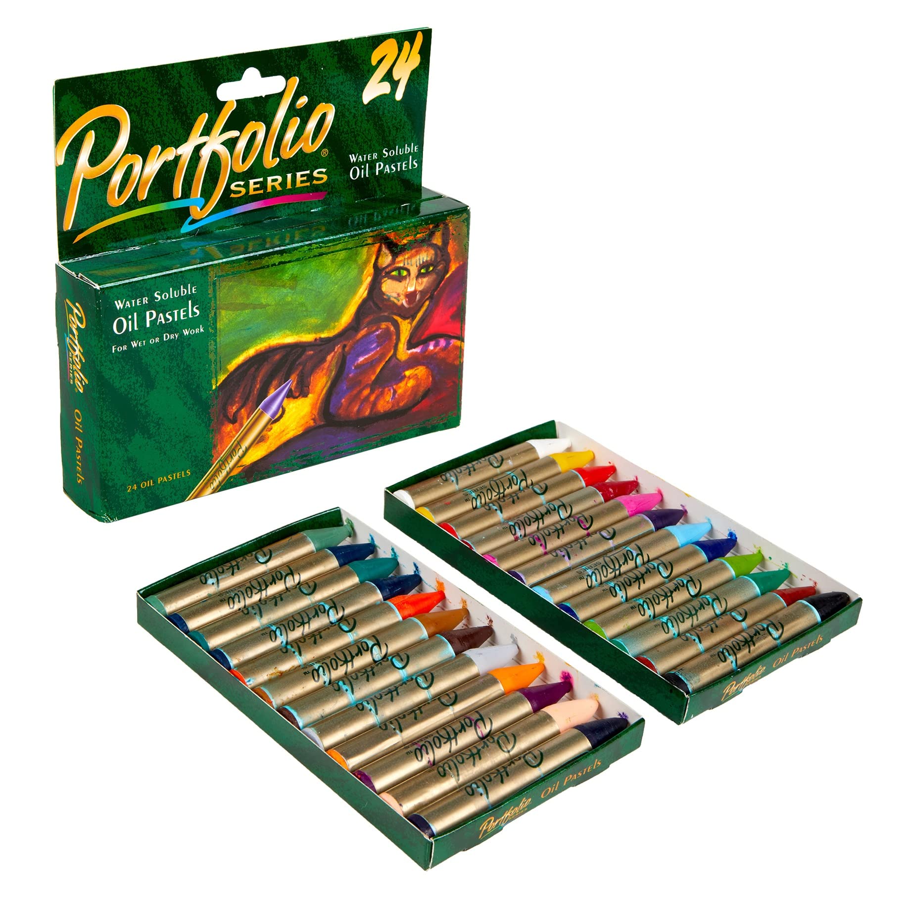 Oil Pastels - 24 Colors - Crayola